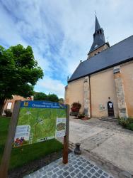 Chaumont sur Tharonne, l'égllse