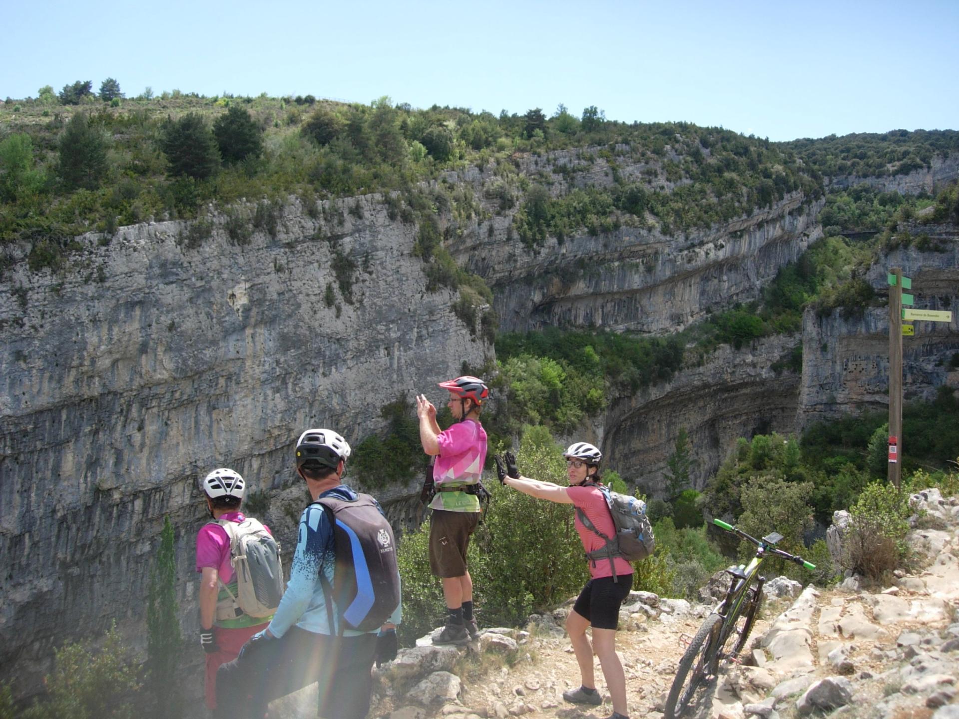Les canyons d'Alquézar de Colungo