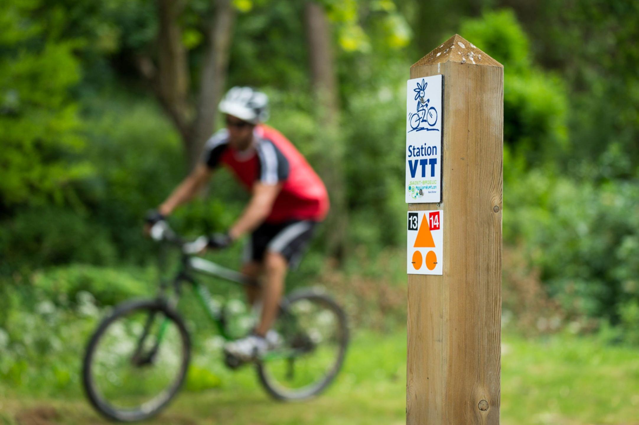 Station VTT de la baie de Saint-Brieuc - Plérin - Circuit N° 14