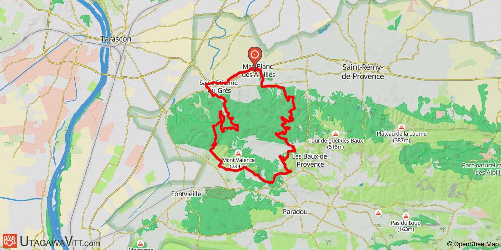 Roc des Alpilles 2010 - 35 km