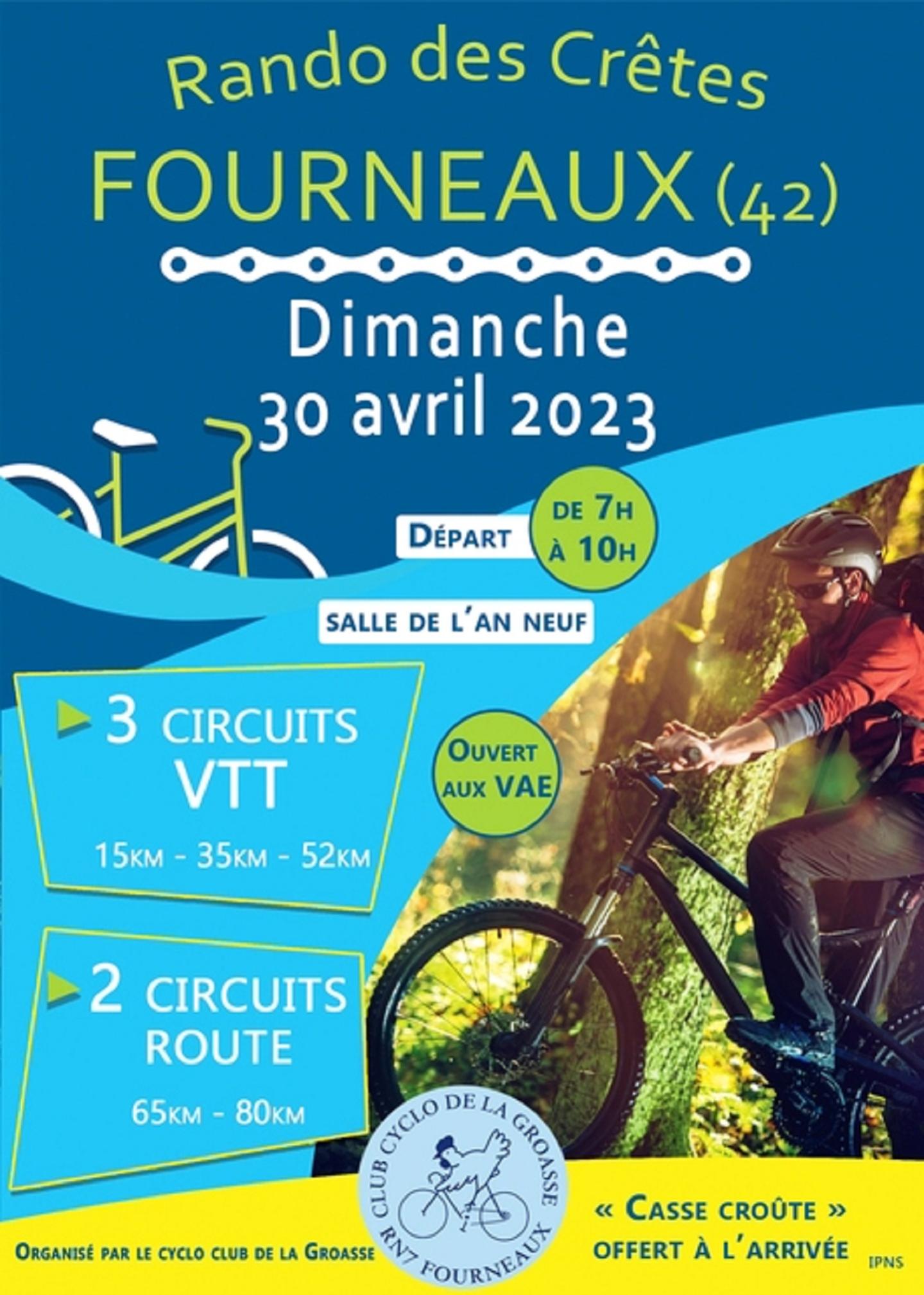 Fourneaux - Rando des Crêtes 2023 - 52 km