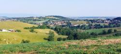 Vue sur Fourneaux, après le départ