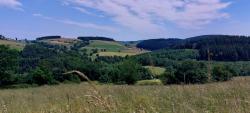 Vue sur les éoliennes