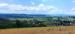 Vue sur Fourneaux au retour