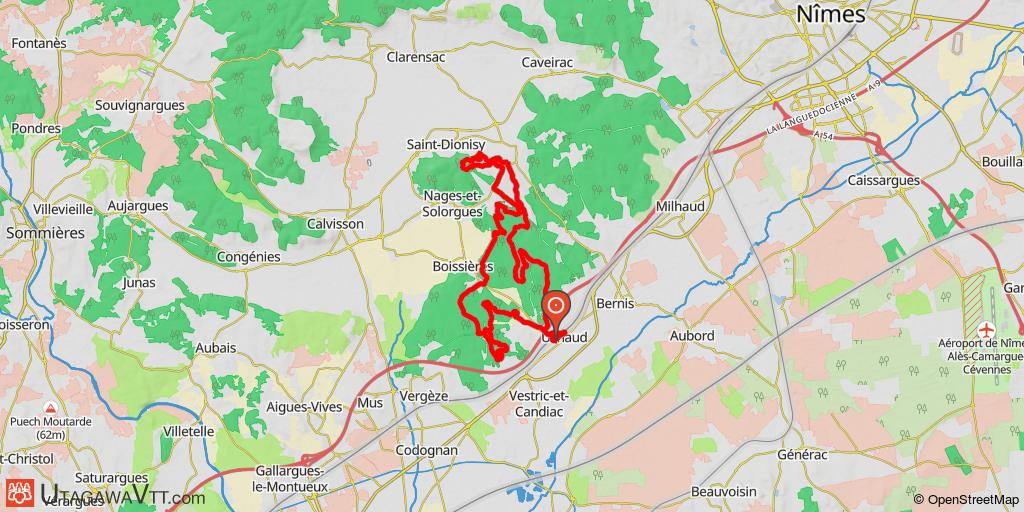 Rando de Noël à Uchaud 2009 - 29 km