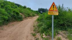 Raidillon le plus ardu, après Chatet, poussage possible