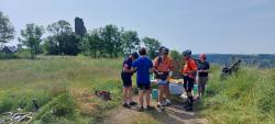 Tour de Mardogne, au ravito
