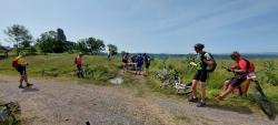 Tour de Mardogne, au ravito