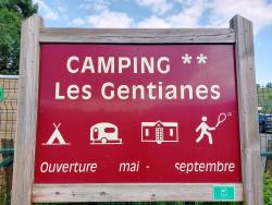 Allanche, camping des Gentianes