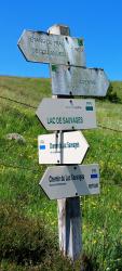 Indications pour les randonneurs