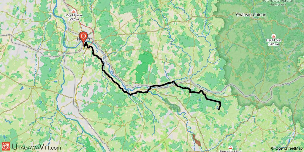 Raid Bourges - Breurey-lès-Faverney - Sermoise -  La Nocle Maulaix (Etape 2/6)