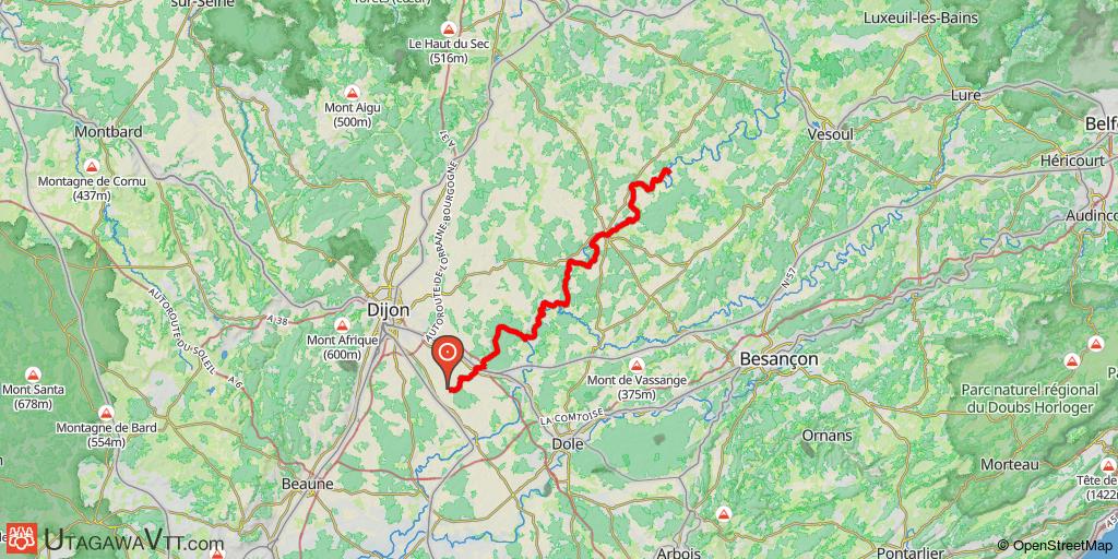 Raid Bourges - Breurey-lès-Faverney - Echigey - Seveux (Etape 5/6)