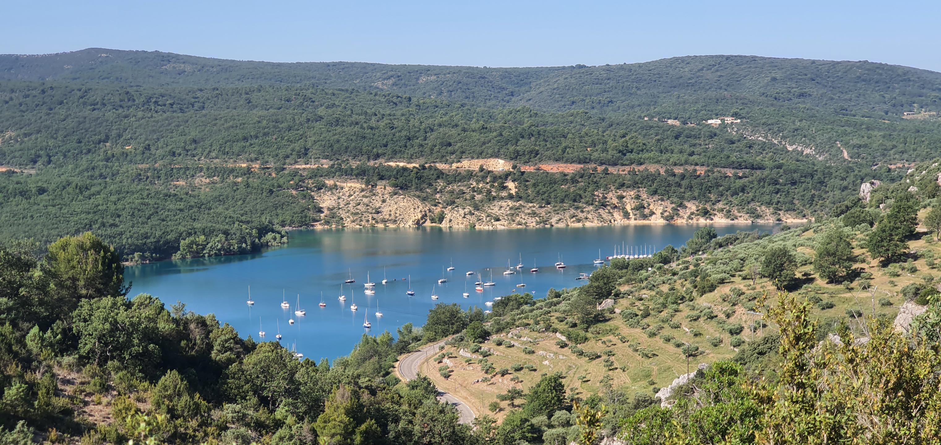 Tour du lac de Sainte-Croix