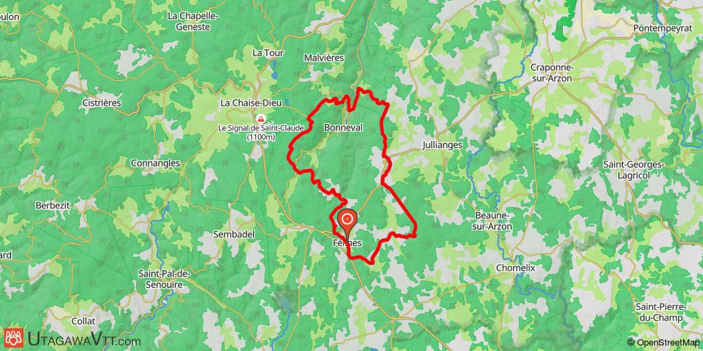 Félines - Rando des sources de la Borne 2023 - 25 km