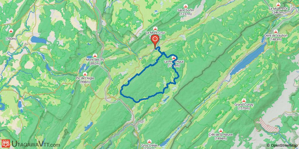 De Foncine-le-Haut à la combe de Morbier