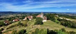 Butte de Suin, vue sur Suin