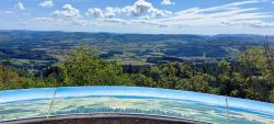 Butte de Suin, table d'orientation
