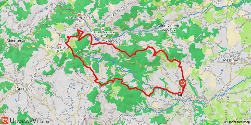 Thurins - Col des Brosses