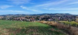 Vue sur Panissières