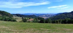 Vue vers la Montagne de Tarare