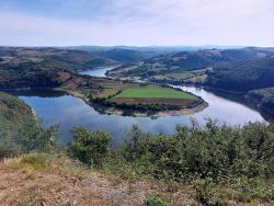 Belvédère Pet d'Âne, presqu'ile de Mars, plus grand méandre de la Loire (aller-retour sur trace)