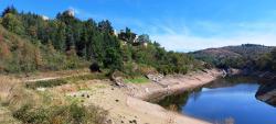 Saint Maurice sur Loire, Gorges de la Loire, vue sur la tour