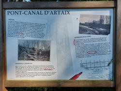 Artaix, le pont canal