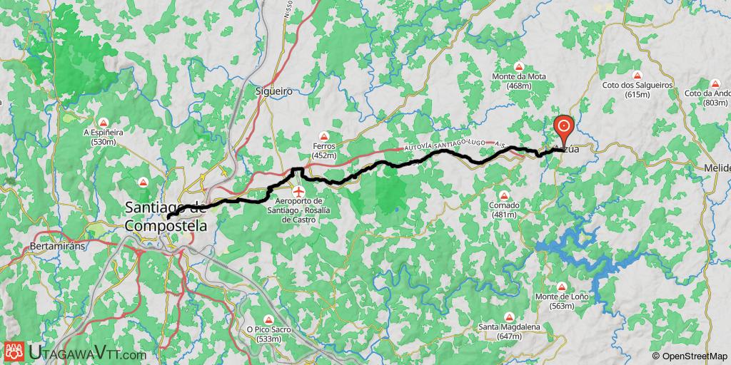 Chemin de Compostelle - Arzua - Santiago de Compostela (Etape 19/19)