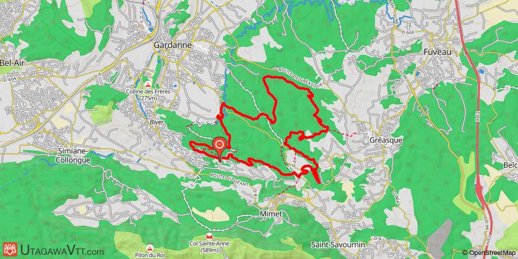 Entre Gardanne, Biver, Mimet et Gréasque
