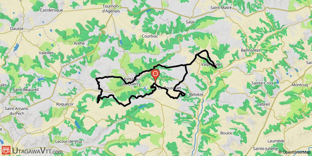 Autour de Montaigu-de-Quercy