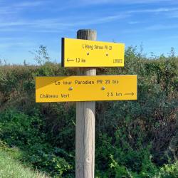 Directions des chemins de rando