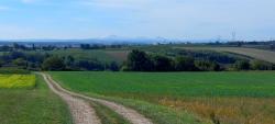 Vue sur la chaîne des Puys d'Auvergne