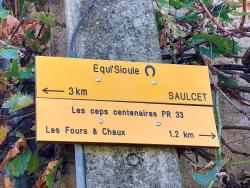 Directions des chemins de rando