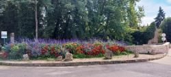 Bransat, village fleuri