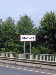 Arrivée à Saint Jacques de Compostelle (Santiago)
