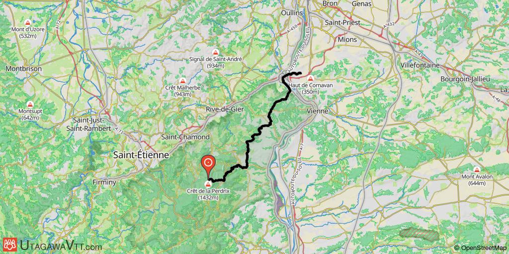 Tour du massif du Pilat - J2 : Refuge de la Jasserie - Communay