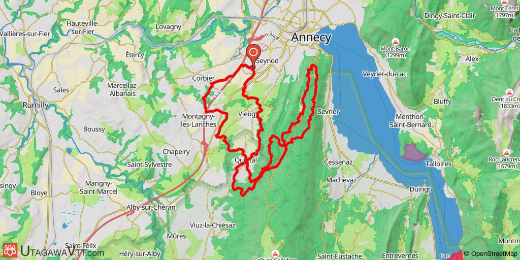 Seynod - Rando du Bidoyon 2023 - 44 km