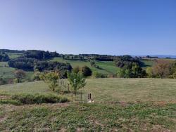 Semur en Brionnais, vue sur le bocage