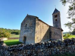 Saint Martin la Vallée, église Romane