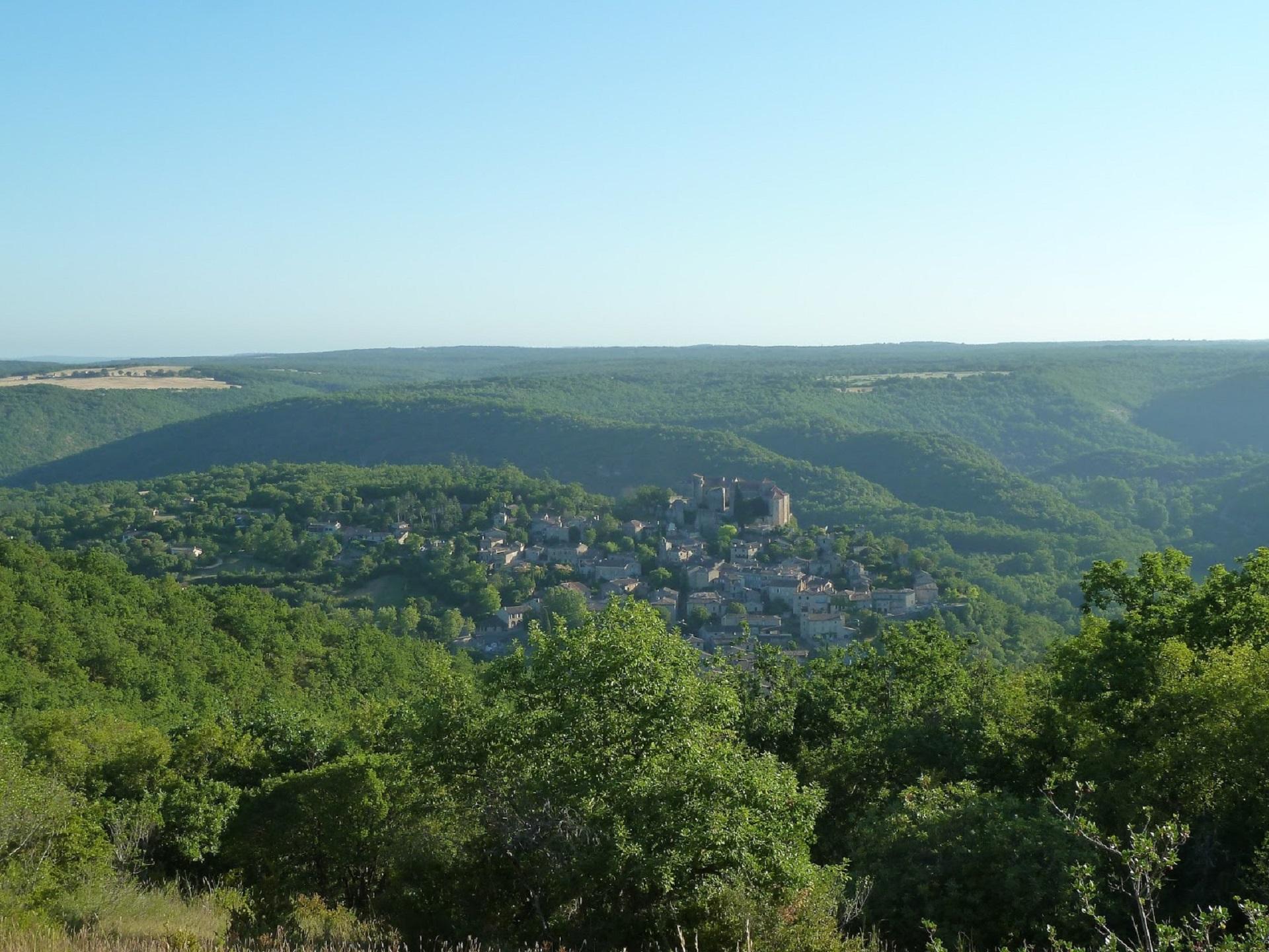 Boucles et reboucles à Bruniquel