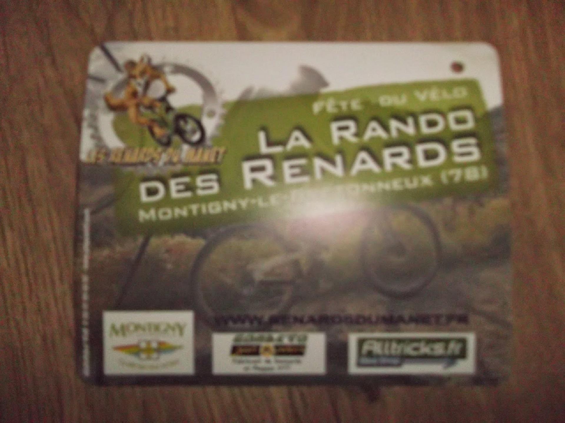 Montigny-le-Bretonneux - Rando des Renards du Manet - 50 km