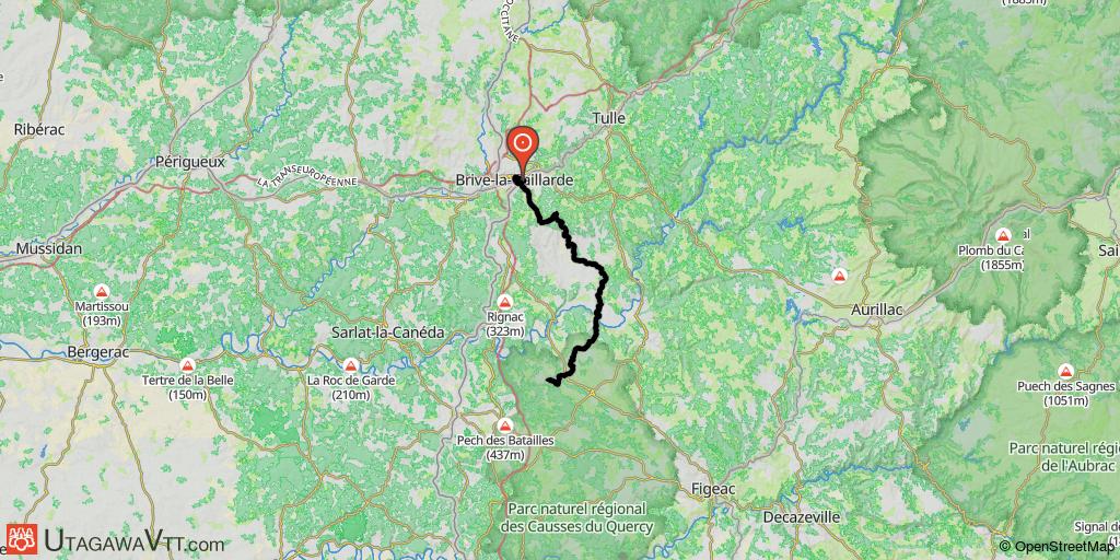 Brive Rocamadour 2010 - 78 km