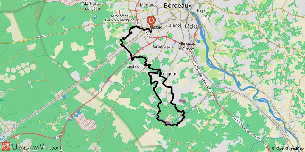 Les bois autour de Pessac