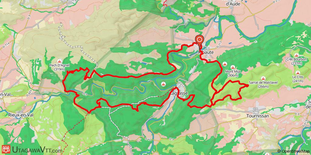 Terres Rouges de Lagrasse J2 du Spirit VTT