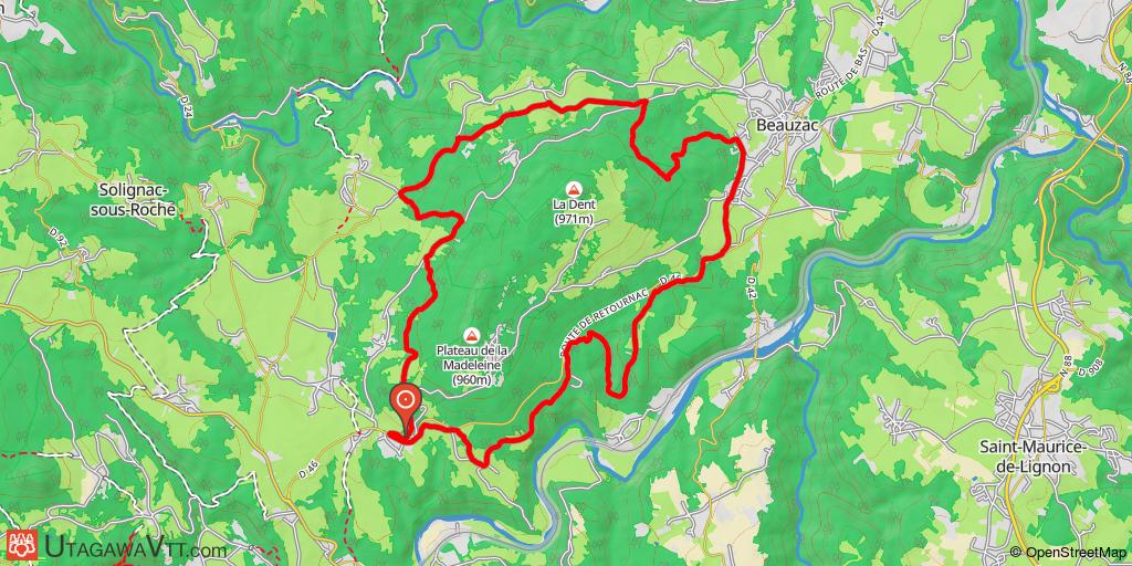 Le tour de la Madeleine et la Dent