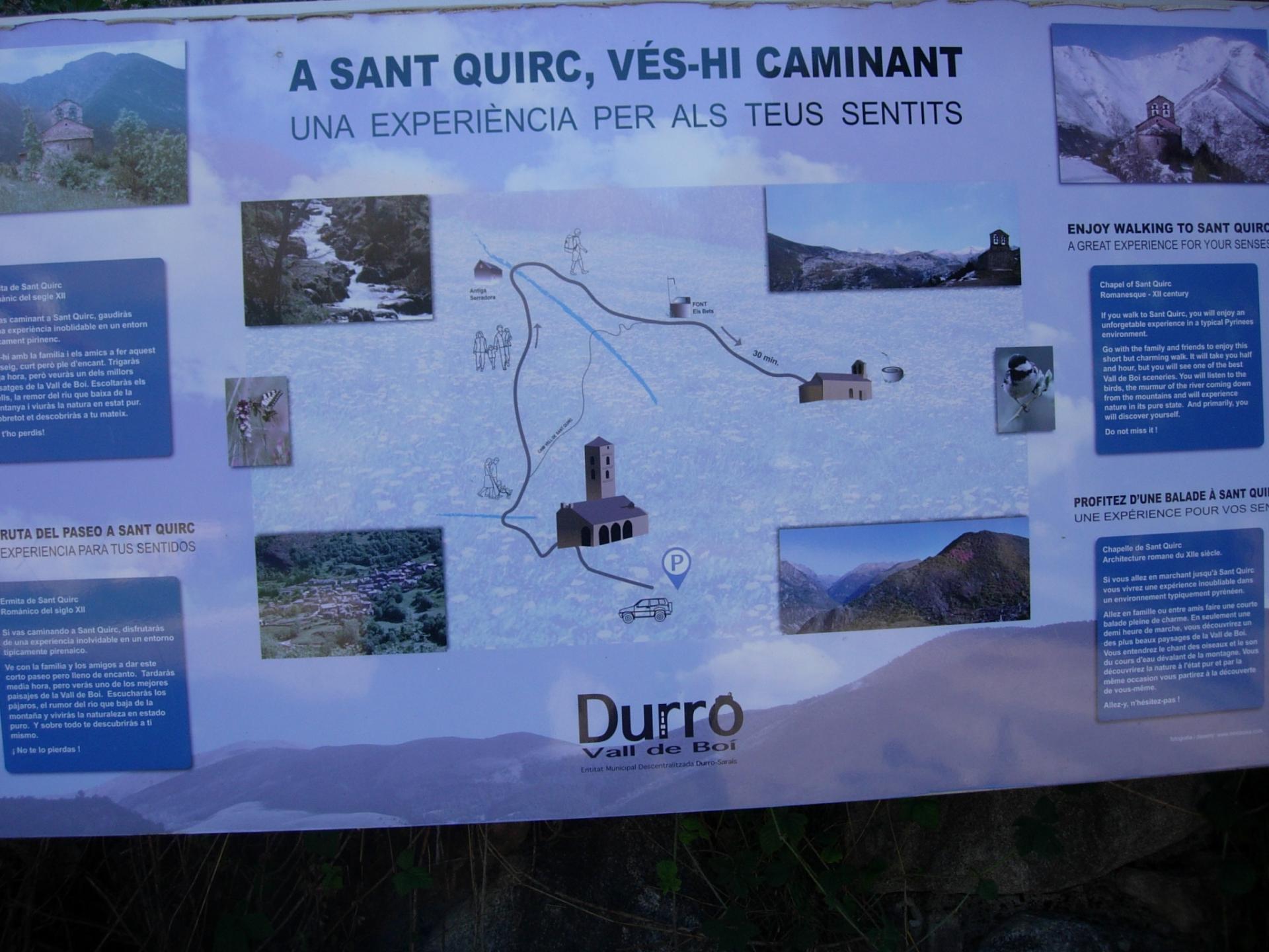 Barruera du Vall de Boi - Etape2/2 : Erill la Vall - Senet de Barravés