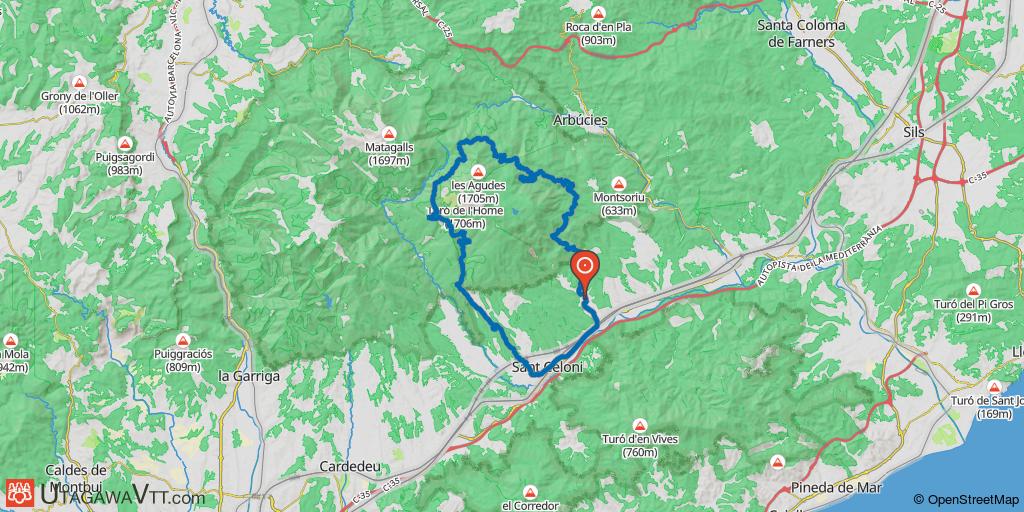 Turó de l'Home (Parc Naturel du Montseny - Catalogne)
