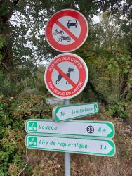 Directions pour les cyclistes