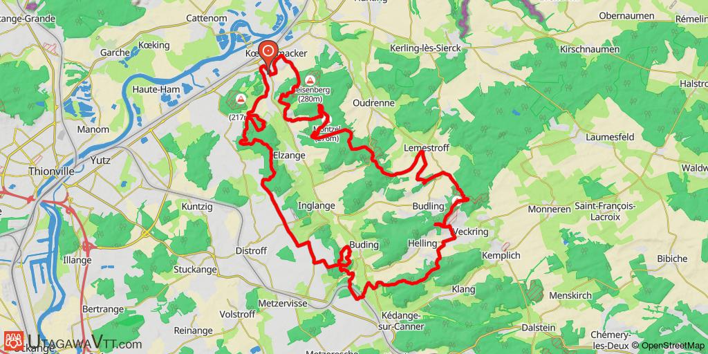 Koenigsmacker: La Tristan Liebaert 2010 - 45 km 