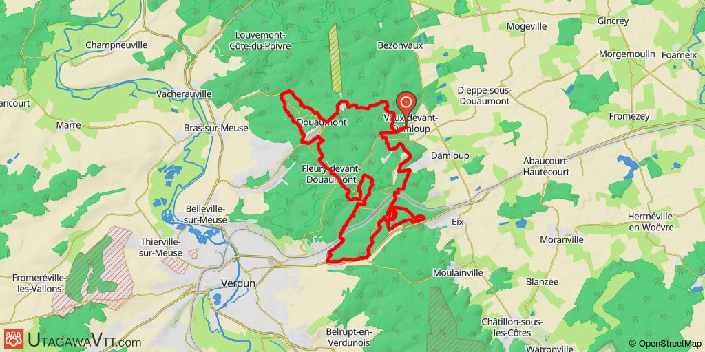 Verdun - Single-track à 90 %
